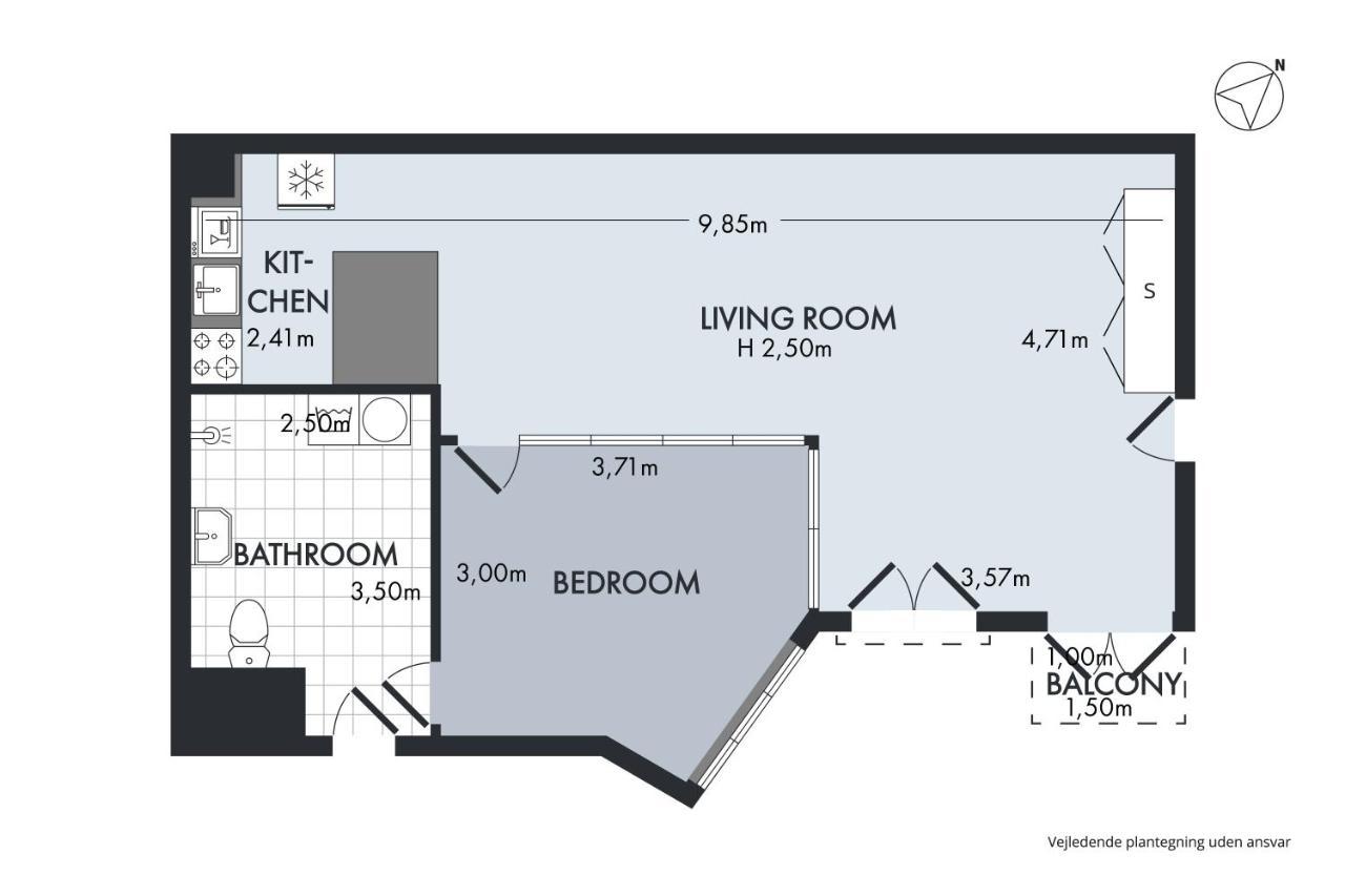 Sanders City - Popular One-Bedroom Apartment In The Lovely Capital Kodaň Exteriér fotografie